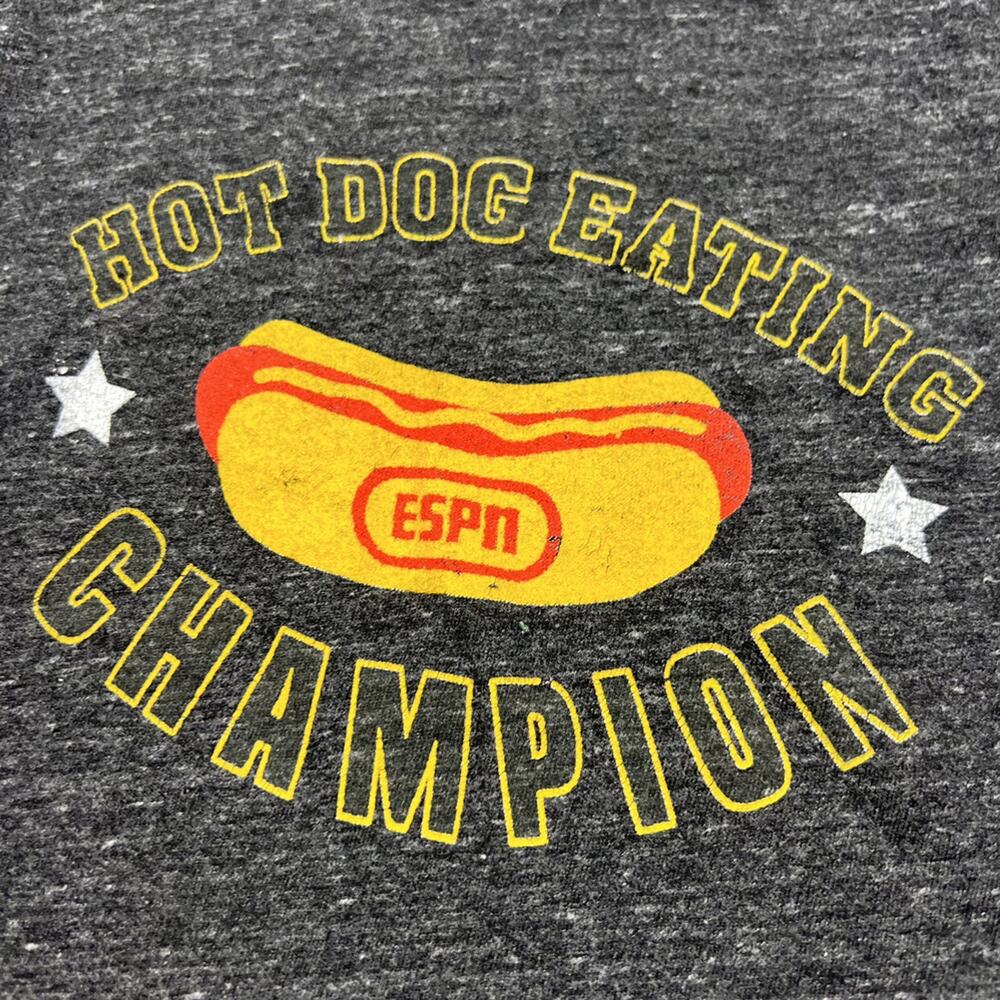 Retro Brand Hot Dog Eating Champion Graphic Tee - Picture 2 of 5